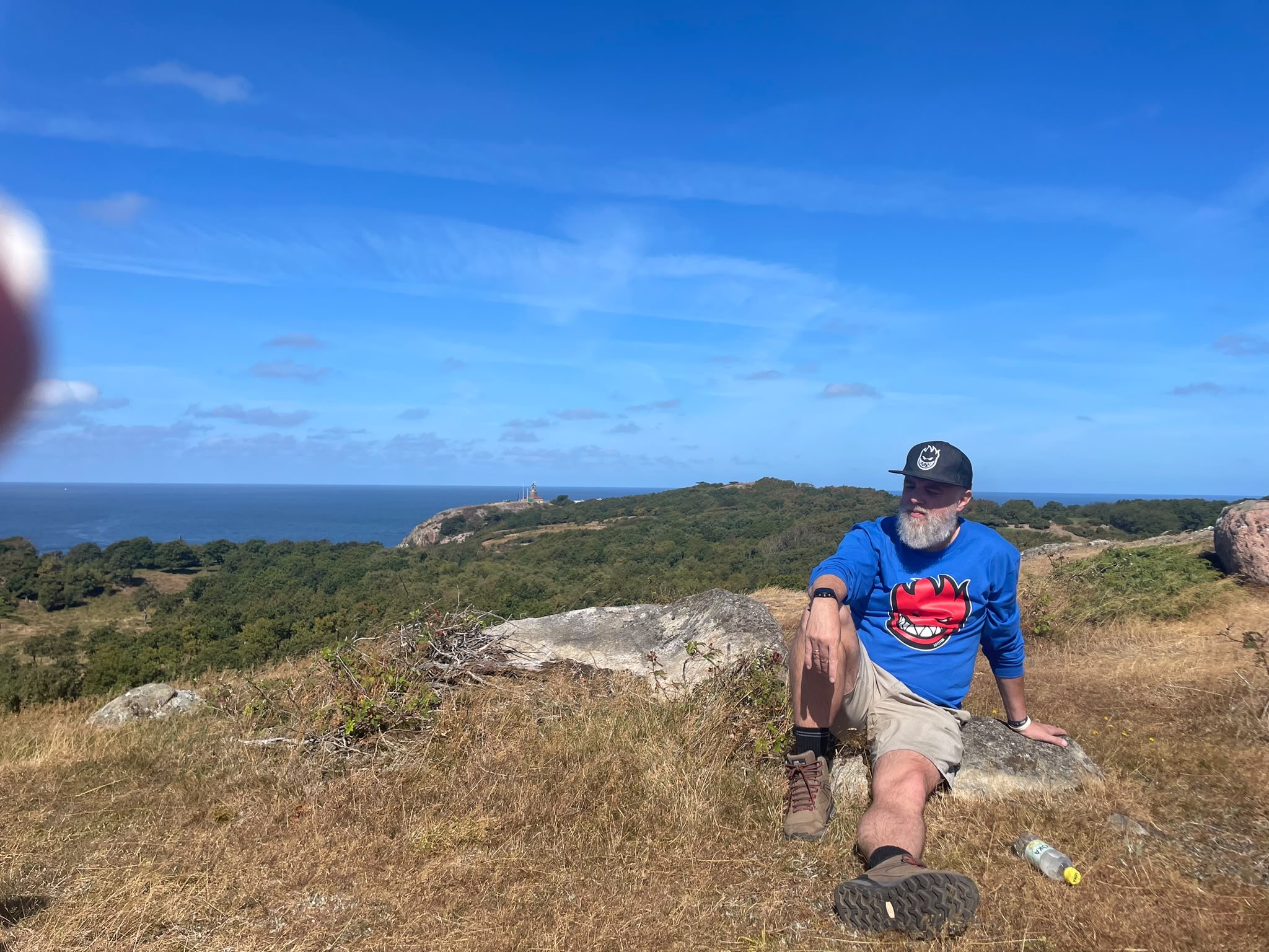 Kristiaan Kremer on the coast